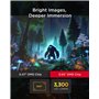 ViewSonic X2-4K Pro 4K HDR Short Throw Smart LED Home Projector​ with Built-in Google TV