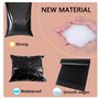 HVDHYY Enveloppe Plastique Expedition Sac Envoie Colis Vinted Emballage Noir 40cm*50cm 20pcs