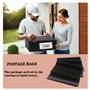 HVDHYY Enveloppe Plastique Expedition Sac Envoie Colis Vinted Emballage Noir 40cm*50cm 20pcs