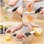 2 en 1 Chopper Cutter & Multifonction Cuisine Aliments Ciseaux Remplacez Vos Couteaux de Cuisine et Planche à Découper, Ciseaux,