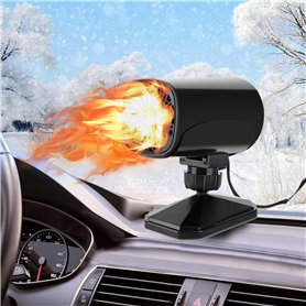 COMBLU Chauffage de voiture portable 150 W 12 V Chauffage et dégivreur de voiture pour l'hiver