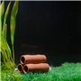 Uotyle Bocal en céramique pour crevettes - Abri d'élevage de poissons, grotte d'élevage - Tube d'ornement pour cachette - Décora