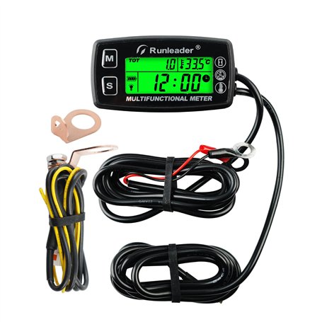 Runleader Jauge numérique de température du moteur