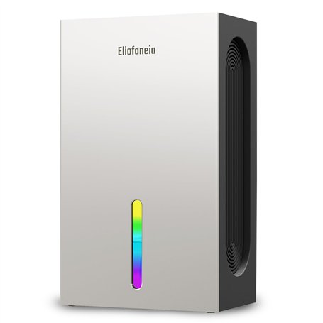 Déshumidificateur d'air 2400ML Déshumidificateur électrique avec 4 condenseurs