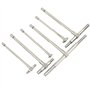 WiMas 6PCS Précision Télescopique Jauge, 8-150 mm Micromètre Interne Mesure Alésage Kit