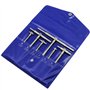 WiMas 6PCS Précision Télescopique Jauge, 8-150 mm Micromètre Interne Mesure Alésage Kit