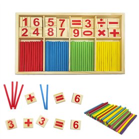 BEIIEB 1 lot de jouets mathématiques éducatifs