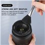 CQQNIU Kit de 5 brosses de nettoyage antistatiques pour ordinateur dont une brosse pour clavier et une pour caméra