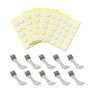 Lot de 100 Autocollants de mèche de Bougie