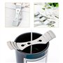 Lot de 100 Autocollants de mèche de Bougie, avec 10 Supports de mèche de Bougie en Acier Inoxydable, Dispositif de centrage de m