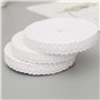 Satin Blanc Vintage Avec Bordure en Dentelle de Coton - 15 m de Bande Décorative de 2 cm - Ruban pour Couture Artisanale