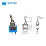 Senven 10pcs professionnelle mini commutateur à bascule avec pré-câblé, sur-arrêt à 2 positions 3 broches 3v / 5v / 12v / 220v /