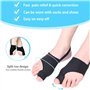 JOOTUEPO 1 Paire Orthèses Hallux Valgus Correcteur Pouce Orteils Séparateur, pour Soulagement Rapide de la Douleur et Correction