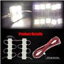 Kit de plafonniers LED pour Van RV Bateaux Caravanes Remorques Universel 10 Modules, Blanc, 12V 40 LED Kits d'Eclairage Intérieu