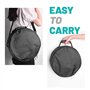 AYCLIF Tambour Handpan 12 Pouces, 13 Tons Tambour en Acier au Titane avec Maillets, Sac de Transport, Livre de Musique, etc. Idé