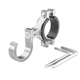 HUSHUI Crochet de Guidon de Moto ou de vélo Crochet Universel 18mm-40mm Barre transversale en métal Guidon Accessoires de Moto C
