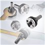 JIZZU 8 Pack Bielle De Conversion, Clé à Ergot pour Accouplement d'Arbre de Meuleuse d'Angle, Tige de Conversion pour Perceuse E