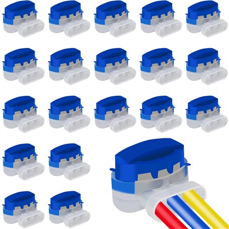 Lot de 20 Connecteurs de Câble Robot tondeuse