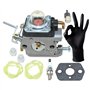 Carburateur pour Husqvarna 122C 122L 122LD 122LDX 122LK 122R 122RJ McCulloch T22LS T22LCS