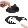 Repose Cuillère en Silicone, Repose Cuillère Cuisine, Repose Cuillère en Silicone Multifonction, Repose Cuillère à Chaleur de Cu