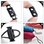 Serrure De Corde Double Trou