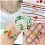 25 Rouleaux Cordon Coton Ciré 0,55 mm Fil Macramé Bracelet Brésilien pour Bracelets Bricolage Artisanat Cuir Couture Fabrication
