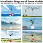 Drone Système Airdrop pour DJI Mini 2/Mini SE/Mini 3/Mini 3 pro/Avata Mavic 2/2S/3 Phantom 3 4/4 pro système de largage de drone