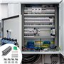 yotutun Kit de Borniers de Rail DIN, UK-2.5B Kit de bornier universel Contact Borne de Passage CâBlage Rapide Enfichable pour Le