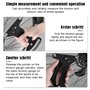 mizikuu Jauge de Tension de Rayon de Vélo, Tensiomètre de Bicyclette Outil de Mesure de Tension pour Rayons de vélo en Alliage A