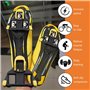 crampons pour pédales de vélo et 1 paire de couvre-chaussures de vélo