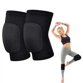 MHDUYEG GenouillèRe Sport 1 Paire GenouillèRe Genouillere GenouillèRe Rotulienne GenouillèRe Danse Genouillere Travaux Anti-Coll