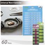 Kit Réparation Montres, GLDCAPA Kit de Remplacement des Piles de Montres Professionnelles, Kit d'outils Pour Retirer les Maillon