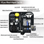 Kit Réparation Montres, GLDCAPA Kit de Remplacement des Piles de Montres Professionnelles, Kit d'outils Pour Retirer les Maillon