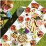 Doyomtoy Set de table de fête pour enfants Vaisselle pour fête d'anniversaire sur le thème des pompiers 61 pièces - assiettes,ta