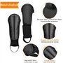 DAGORD Protège-Tibias de Football avec Protection des Manches de Cheville 4-7 Ans Protege Tibia Foot Enfant et Serre-Poignets Br
