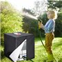 Bâche Couverture Réservoir IBC Film Anti-UV étanche Citerne Eau Pluie Avec Fermeture éclair An