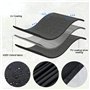 Riisoyu Bâche de Réservoir D'eau, Bâche Couverture Réservoir IBC Film Anti-UV étanche Citerne Eau Pluie Avec Fermeture éclair An