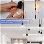 Mizikuu 10 Pièces Douille E27 avec Câble - Support d'Ampoule VDE/Testeur de Tension - Base de Lumière pour Suspension et Chantie
