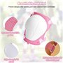 Mizikuu Protection Roller 7 en 1 pour Enfant 3-7 Ans - Casque Vélo, Kit Réglable Coudières, Genouillère, Protège Poignets pour S