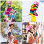 Mizikuu Protection Roller 7 en 1 pour Enfant 3-7 Ans - Casque Vélo, Kit Réglable Coudières, Genouillère, Protège Poignets pour S