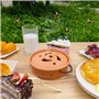 pots en terre cuite pour répulser les guêpes par l'odeur du café