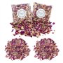 FINEVERNEK 14 Paquets de Confettis de Mariage