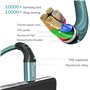 Câble Micro USB 3M Câble Micro USB Android Câble de charge USB rapide compatible avec Samsung S7 S6 S5 J7 J5 J3 Note 5 A10, HTC,