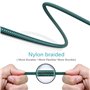 Câble Micro USB 3M Câble Micro USB Android Câble de charge USB rapide compatible avec Samsung S7 S6 S5 J7 J5 J3 Note 5 A10, HTC,