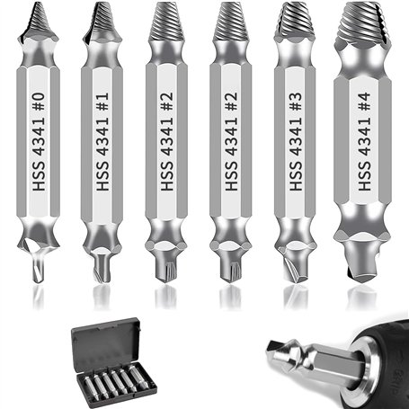 Ylinwtech 6 Pièces Extracteur De Vis