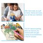 DCIDBEI 5D Diamant-Painting Objets de Décoration || Diamond Painting Fleurs et Oiseaux|| Tableau Diamant Statues Décoratives ||C