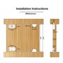 4 Paires Porte Coulissante Roulettes, Roulette de Porte Coulissante Placard la Porte Poulie Coulissante Meubles Roues Coulissant