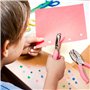 3 Pièces Poinçon De Poche, Metall à Main Troueuse Papier Perforatrice Outil pour Bricolage Artisanat Bureau Ecole Maison DIY Art