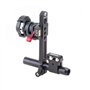 Support de moniteur de caméra Nitze Rosette EVF avec rail OTAN et tige de 15 mm Compatible avec le viseur électronique Z Cam Por