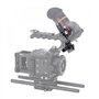 Support de moniteur de caméra Nitze Rosette EVF avec rail OTAN et tige de 15 mm Compatible avec le viseur électronique Z Cam Por